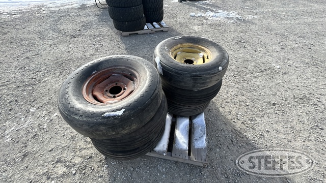 (6) 9.5L-14 Implement Tires